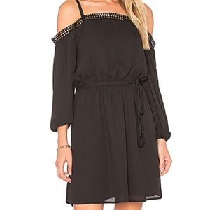 NWT REBECCA MINKOFF Black Paradise Dress